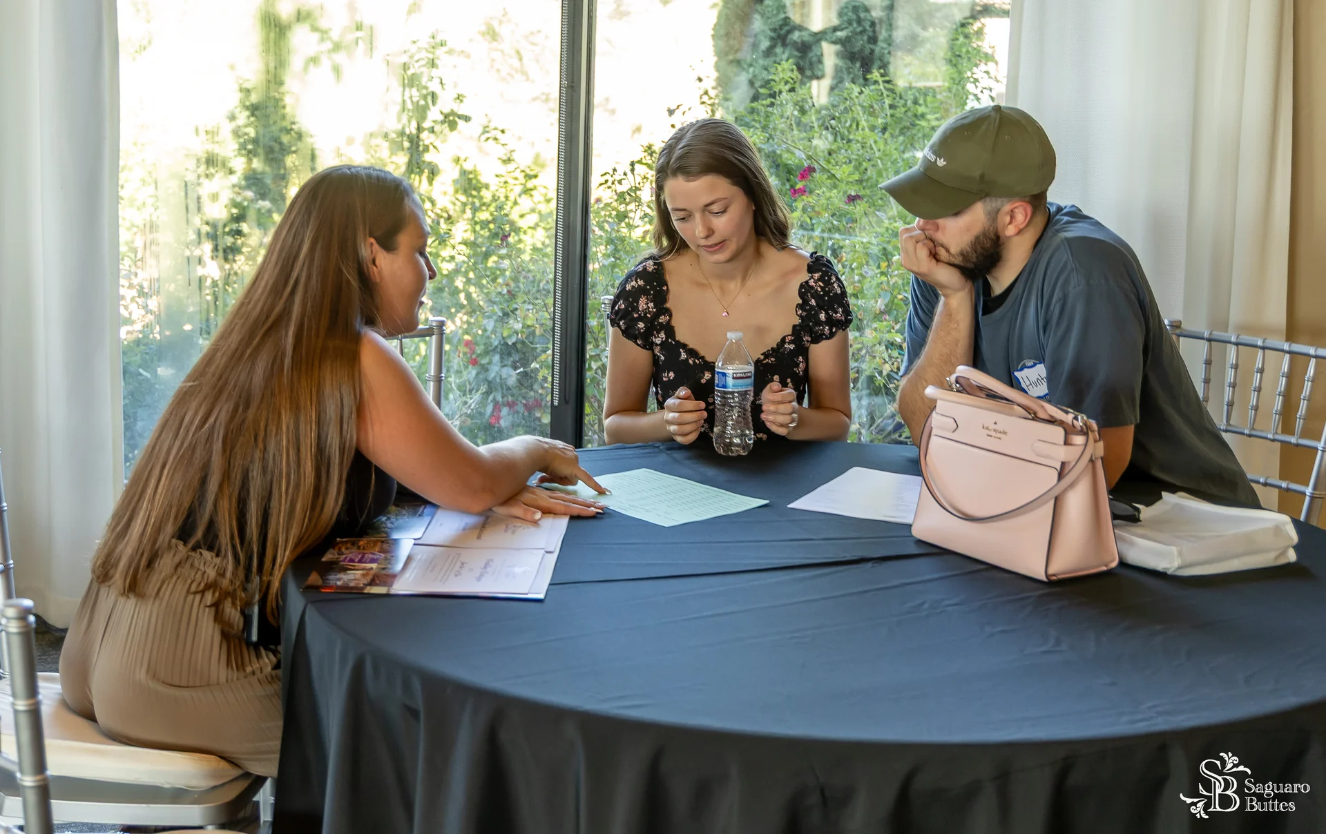 Wedding planners at fair