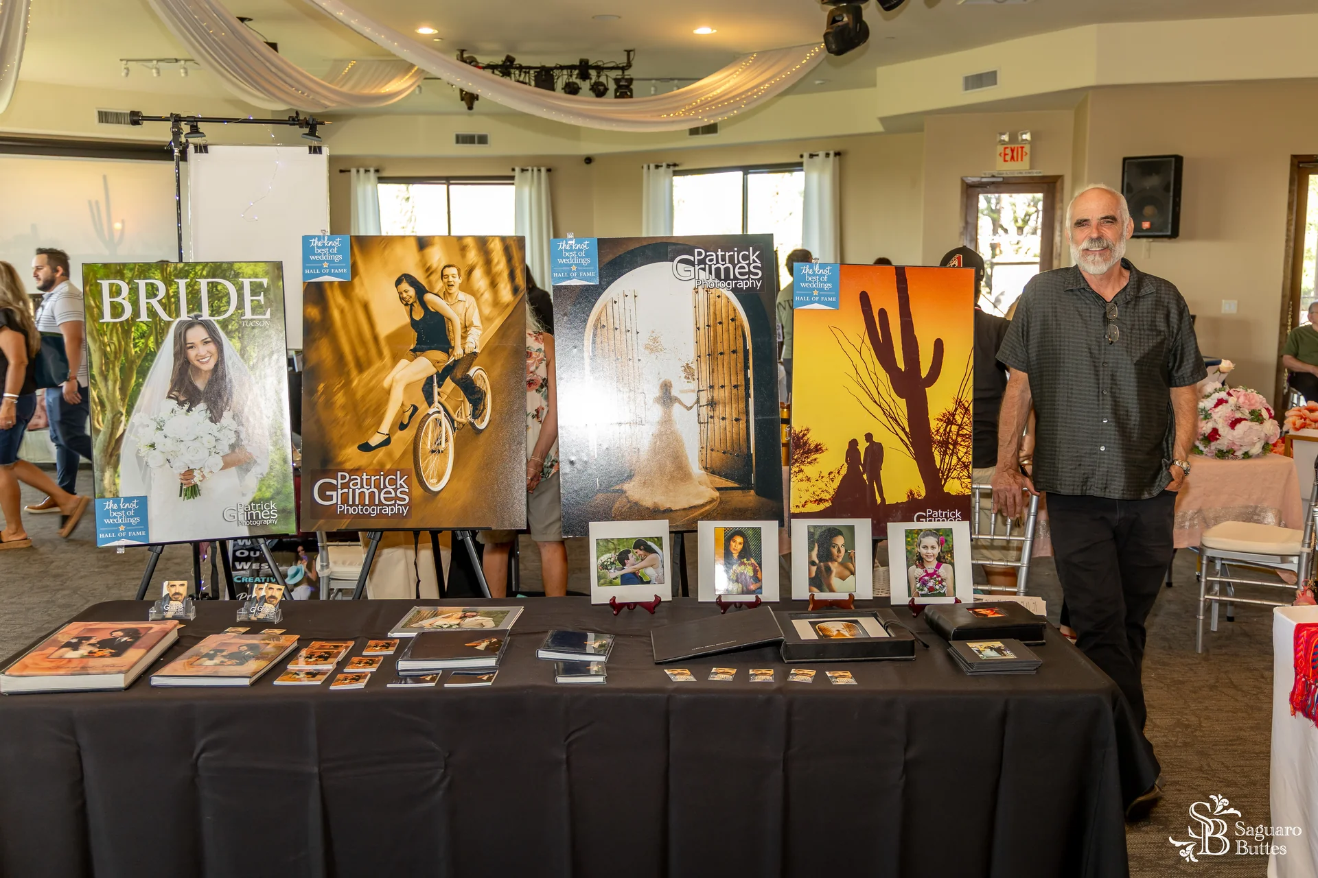 Wedding photographers at fair