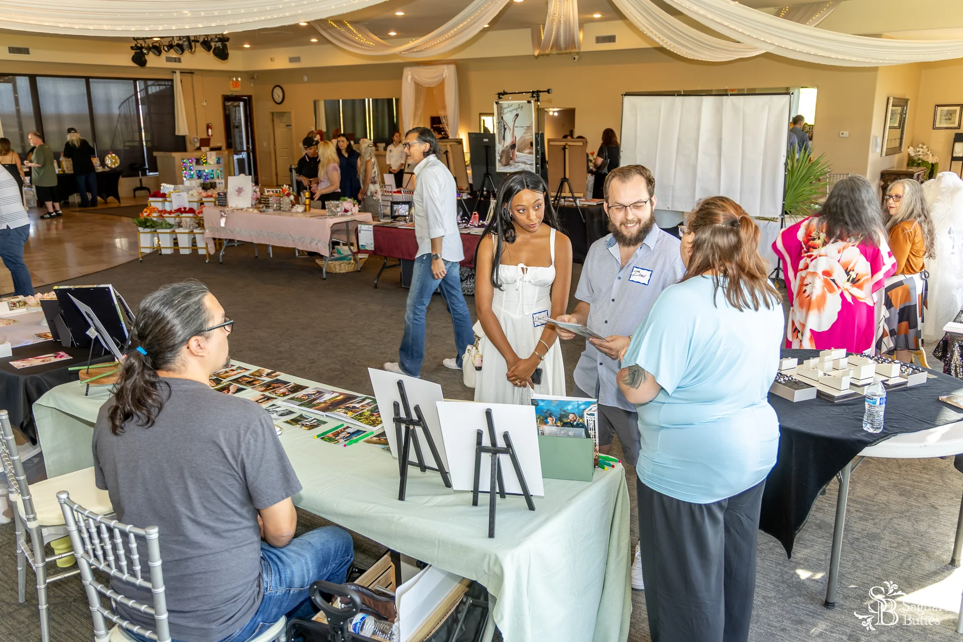 Bridal fair event view