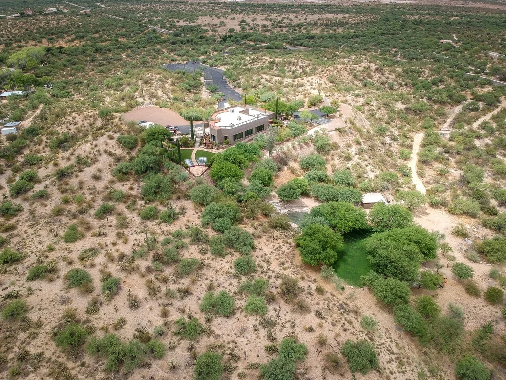 Aerial view of Saguaro Buttes venue